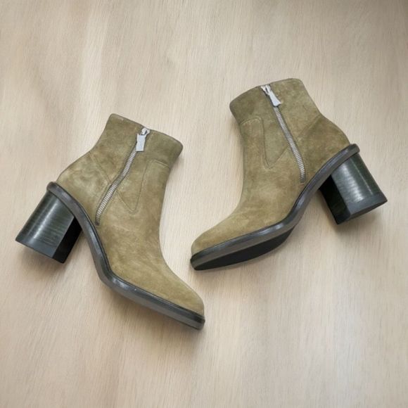 Rag & Bone Soren Boot in Olive Suede - Picture 5 of 16